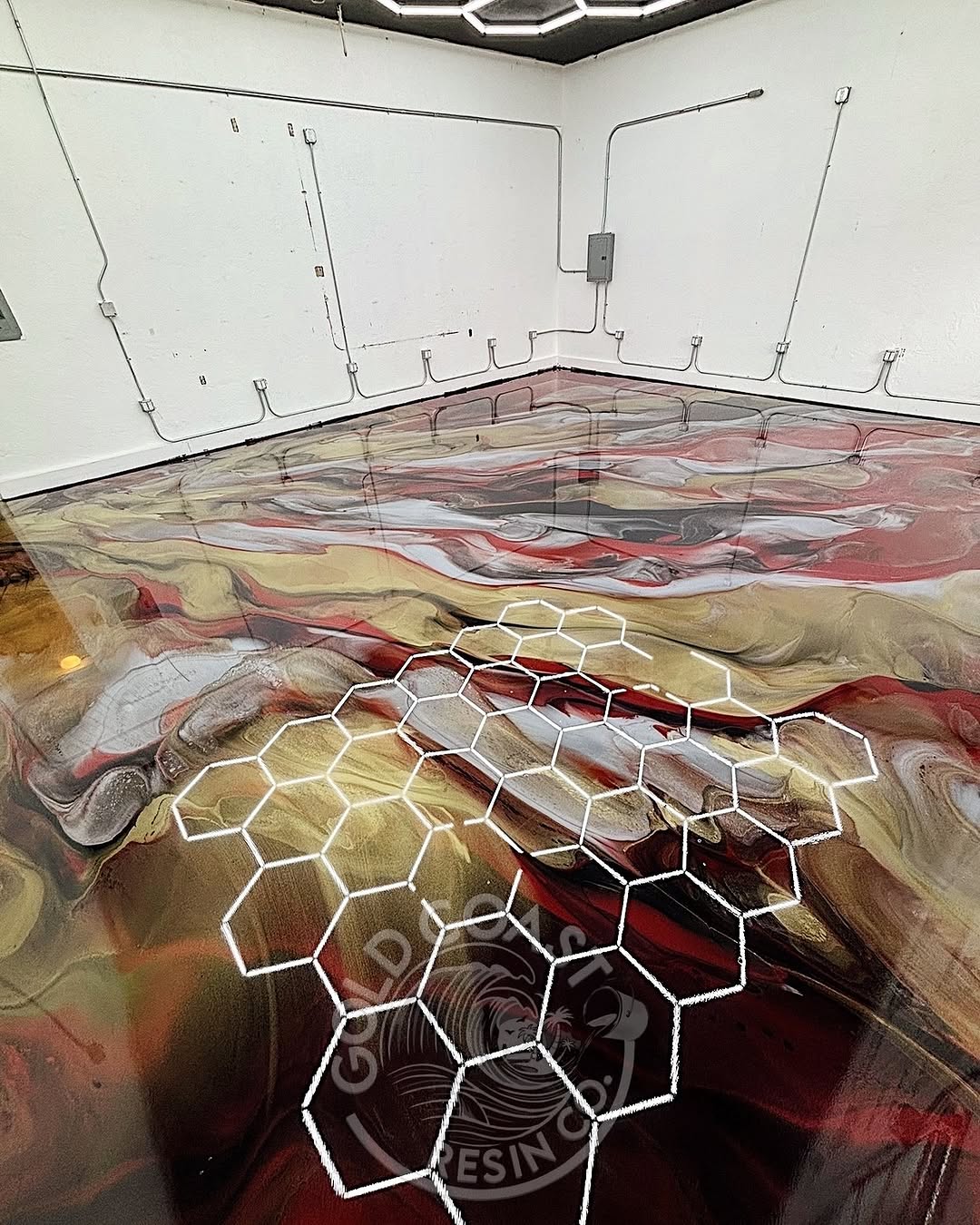 Epoxy flooring project near Ceres, CA