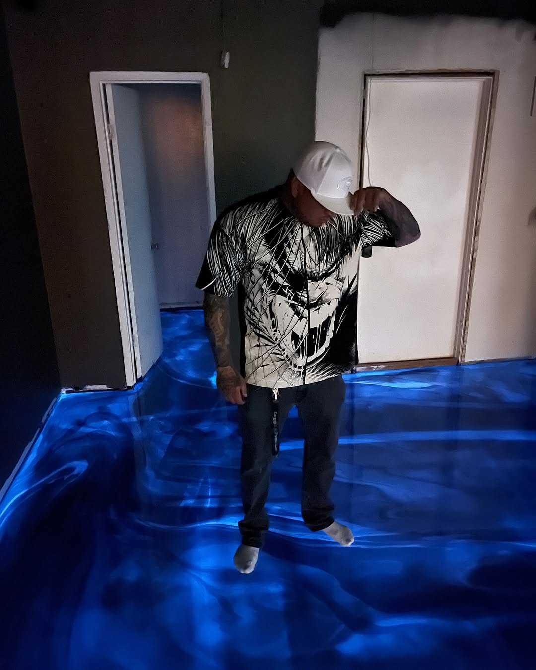 Epoxy flooring installation in Milpitas, CA