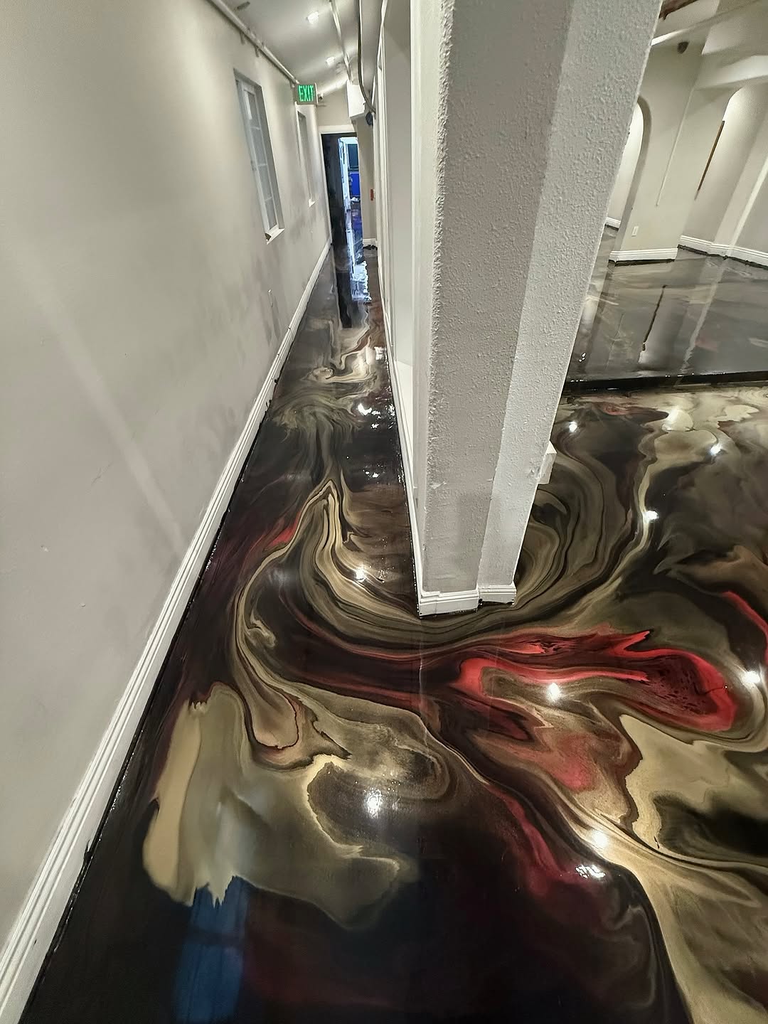 Epoxy Flooring / Resin Coatings in Hollister, CA — from a recent Gold Coast Resin project.