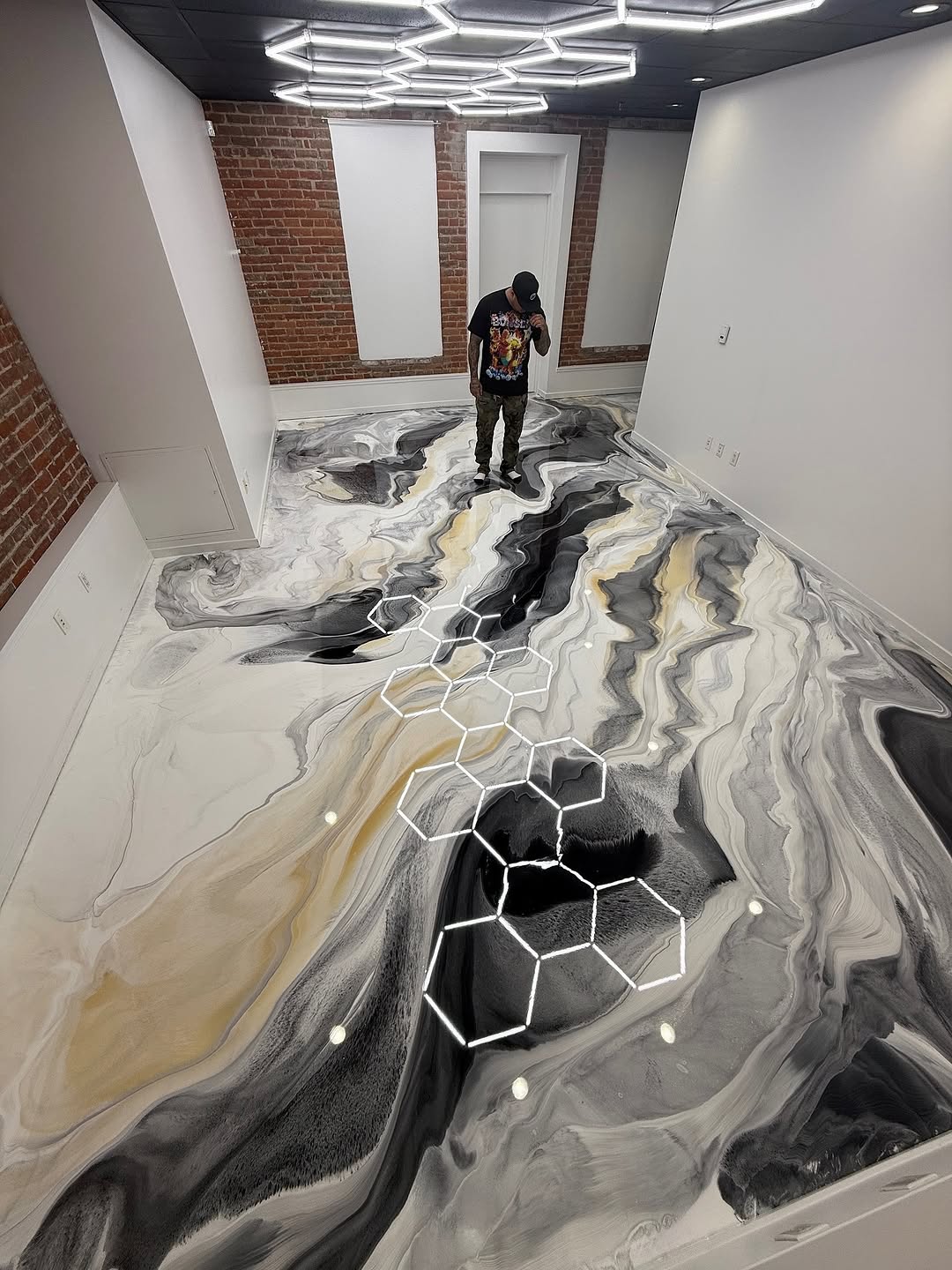 Epoxy flooring installation in Delano, CA