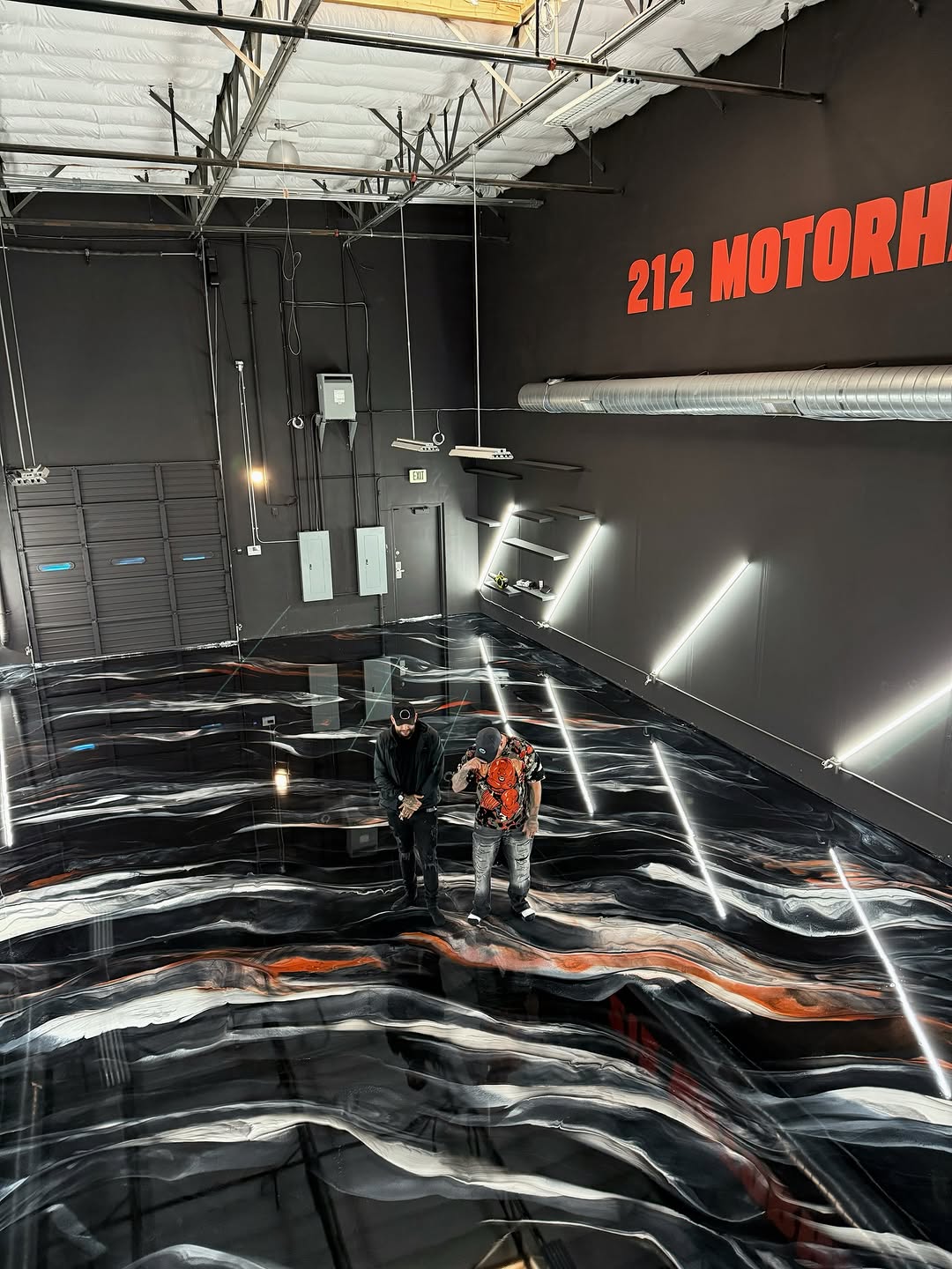 Epoxy flooring installation in Aromas, CA