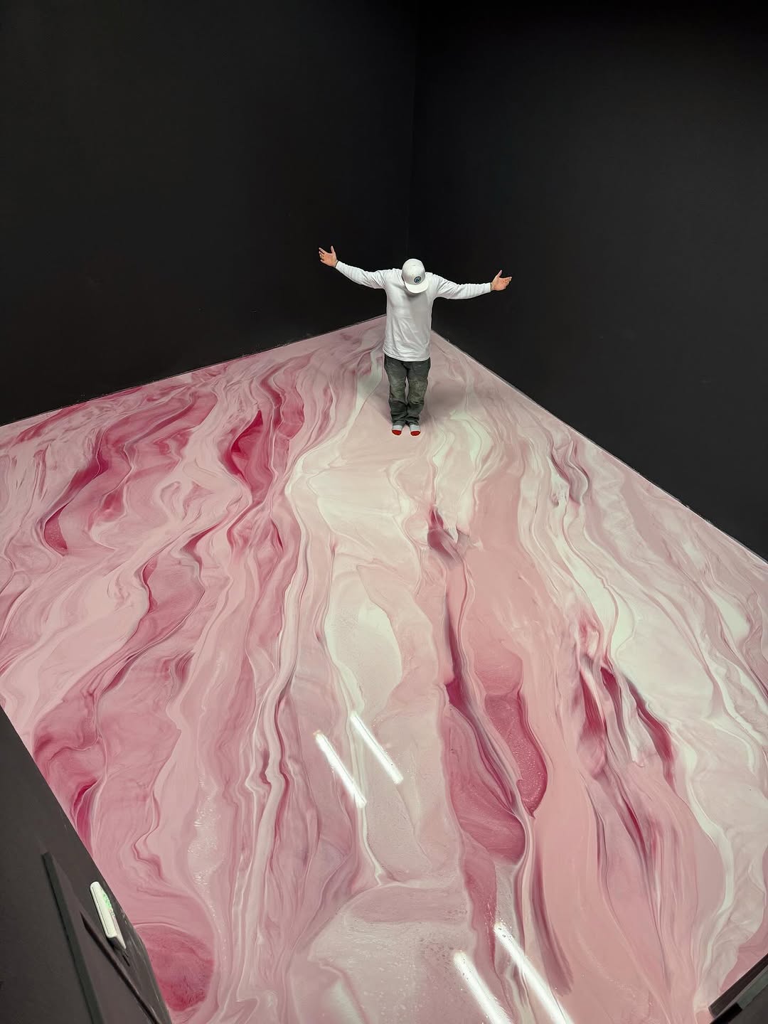 Epoxy flooring project near Taft, CA