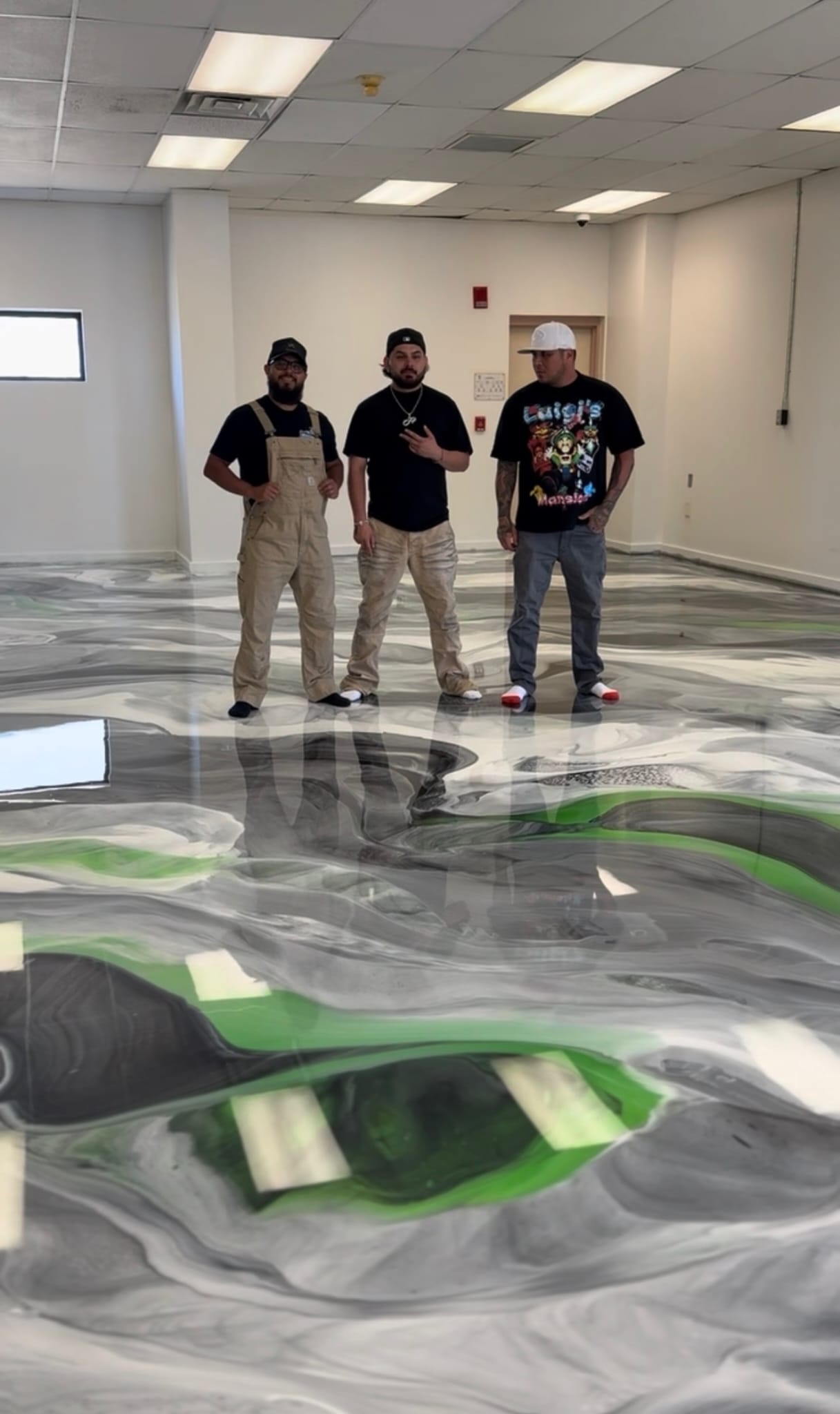 Hands-on epoxy flooring training at Gold Coast Resin Academy